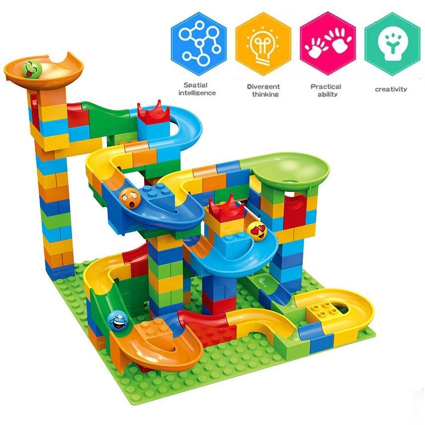 Marble Run Set - Children's Puzzle Marble Race Run Blocks