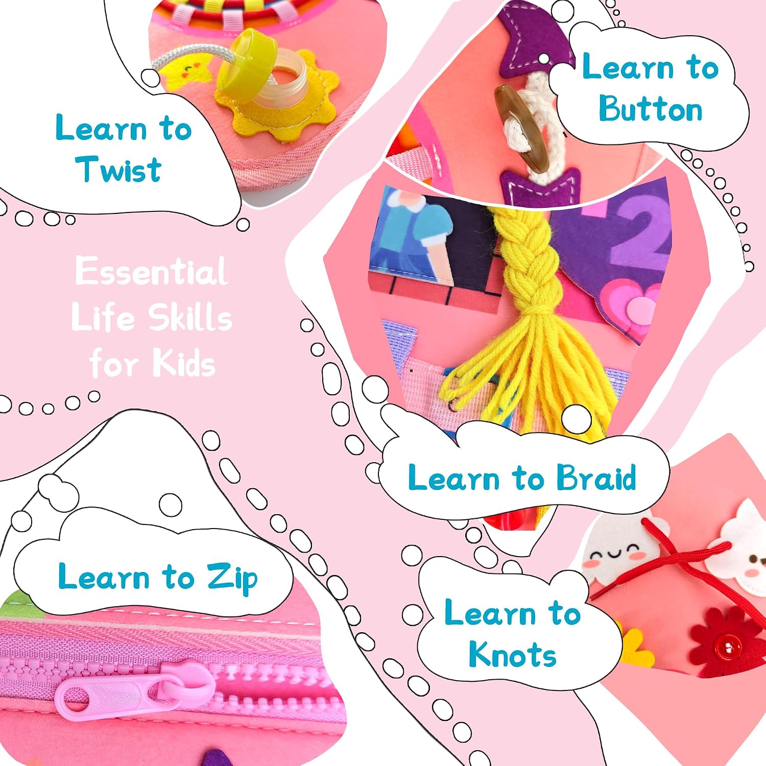 Fun Princess Castle Activity B - огляд і ціна Kids Quiet Toys