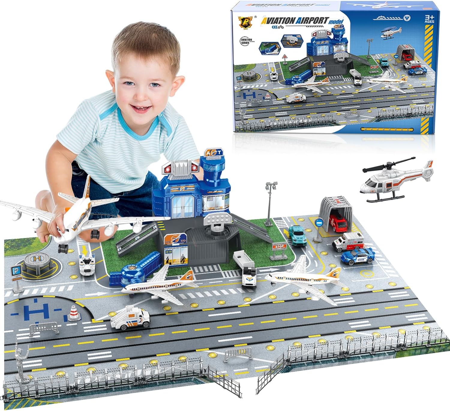 Children's Airport Scene Toy S - огляд і ціна Kids Toys Xmas