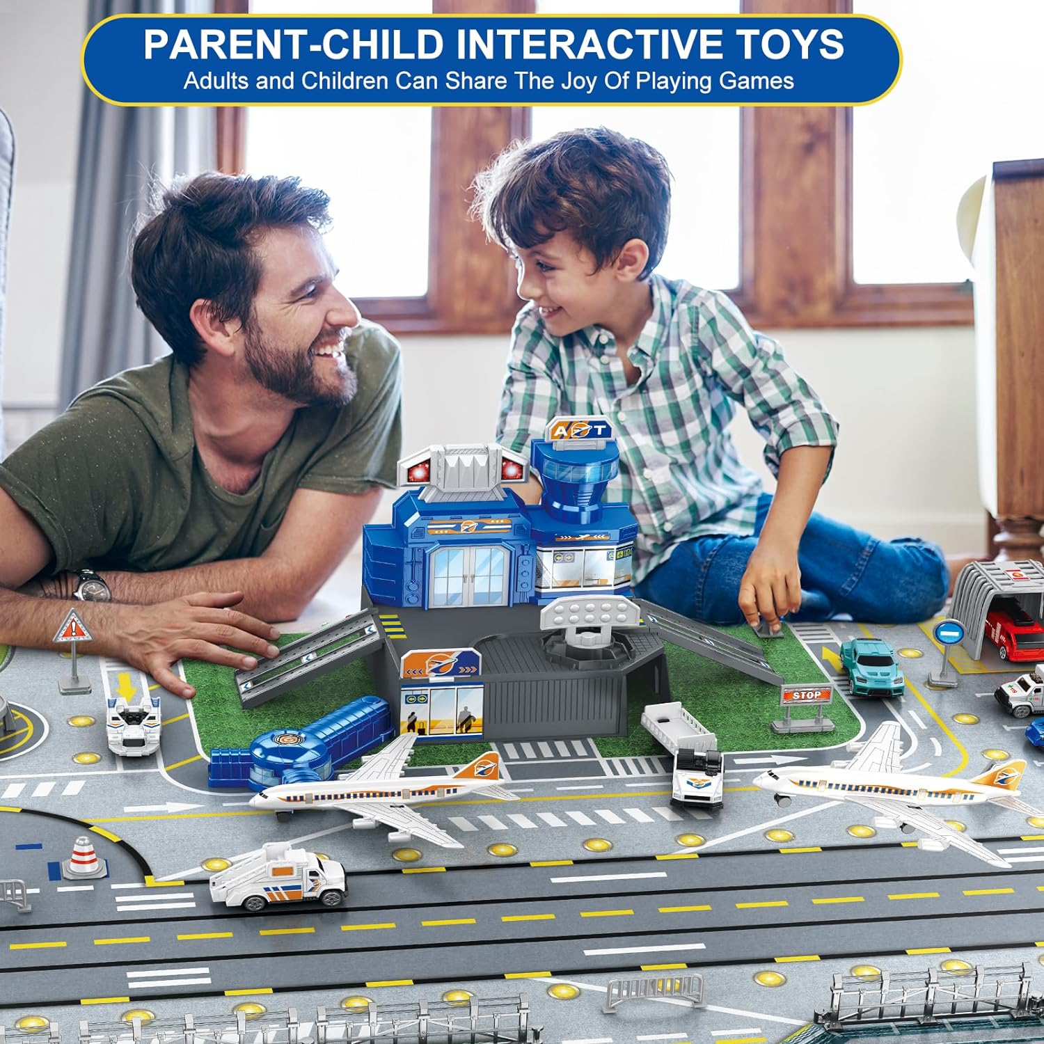 Children's Airport Scene Toy S - огляд і ціна Kids Toys Xmas