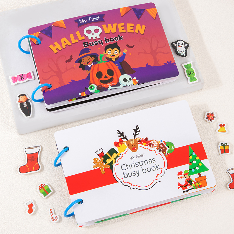 Montessori Baby Busy Book Hall - огляд і ціна Kids Quiet Toys