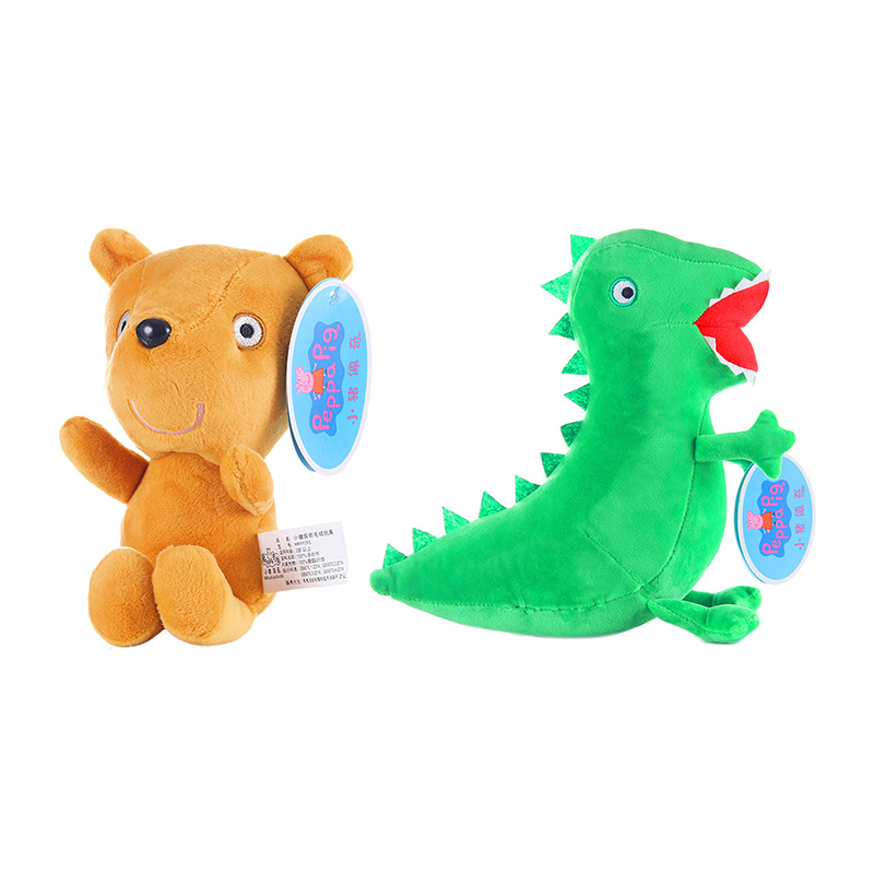 Peppa Pig Plush Pig Kids Toys  - огляд і ціна Dinosaur Figurine Set