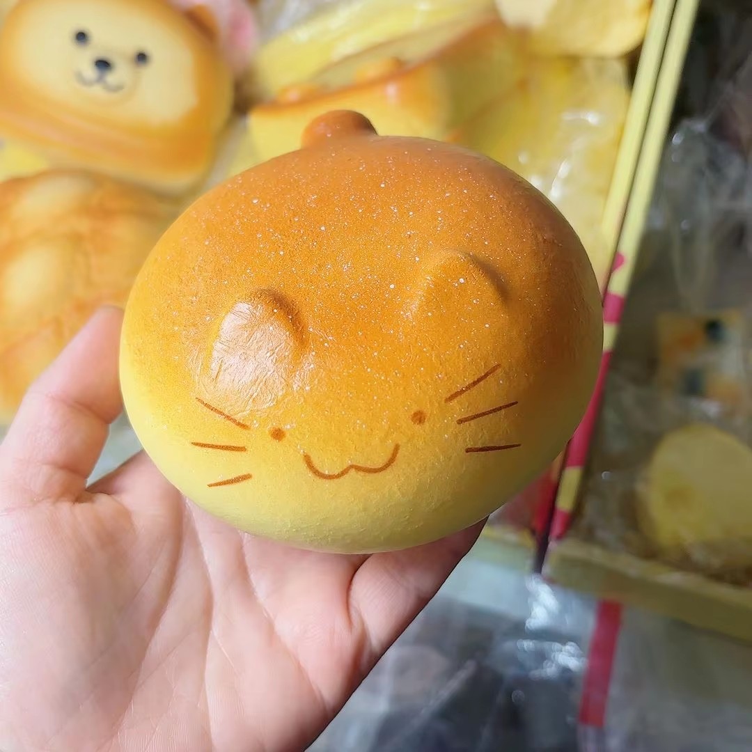Squishy Bread Cat Slow Rising  - огляд і ціна Kids Quiet Toys