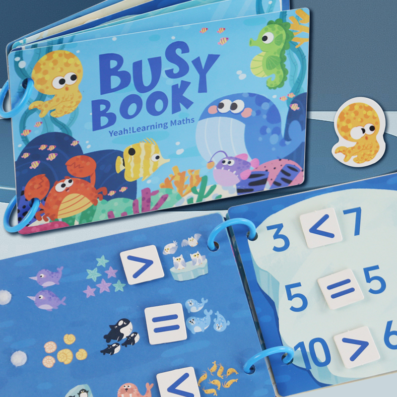 Montessori Baby Busy book My F - огляд і ціна Kids Quiet Toys