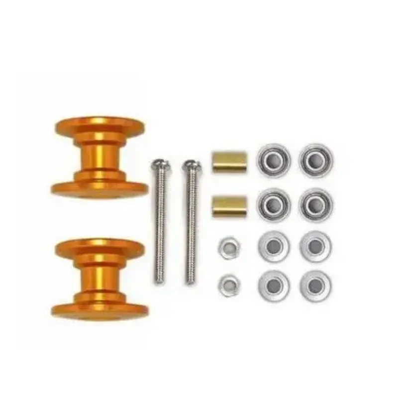 2Pcs 12-13mm Double Guide Roll - огляд і ціна Tamiya Model Mini 4Wd