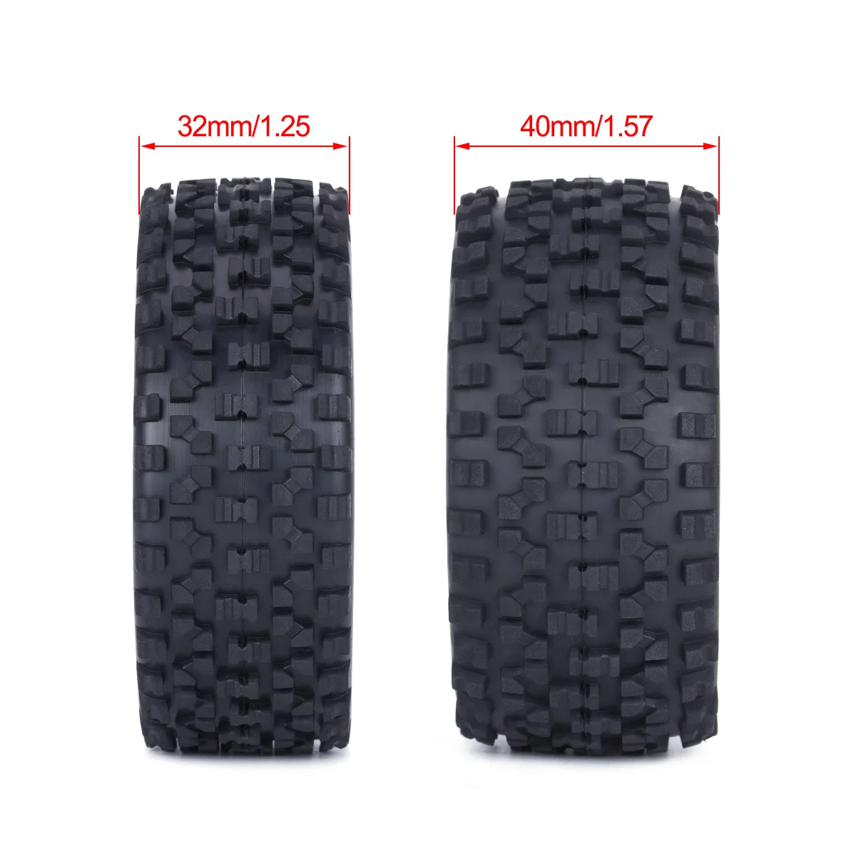 4 Pcs 88mm Buggy Tires Wheel T - огляд і ціна Tamiya Model Rc Car