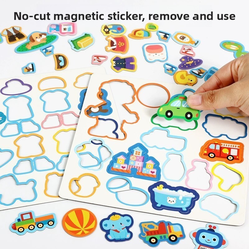 Magnetic Quiet Book for Boys G - огляд і ціна Kids Quiet Toys