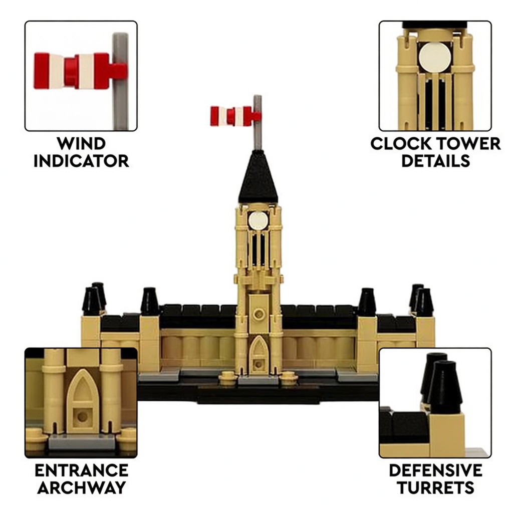 MOC World Architecture Canada  - огляд і ціна Kids Toys Canada