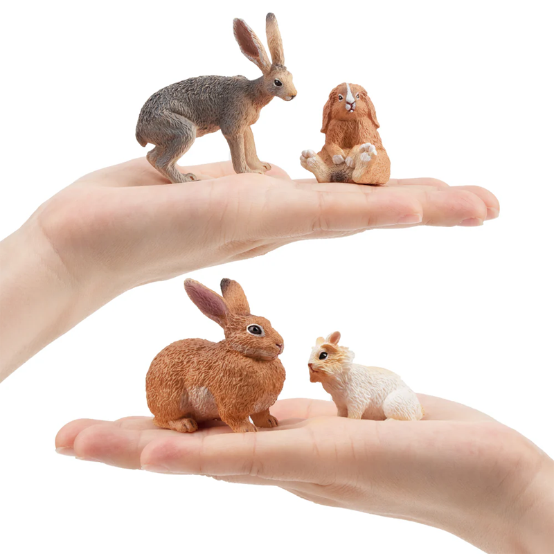 12Pcs Simulation Rabbit Farm A - огляд і ціна Kids Toys Under $5