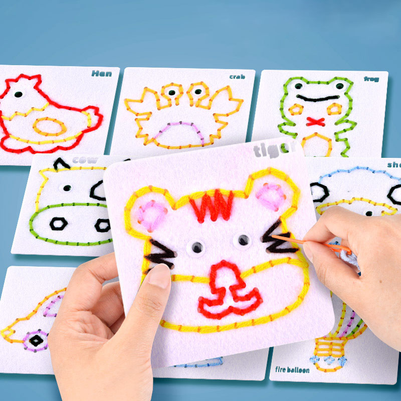 Fine Motor Threading Boards fo - огляд і ціна Kids Quiet Toys