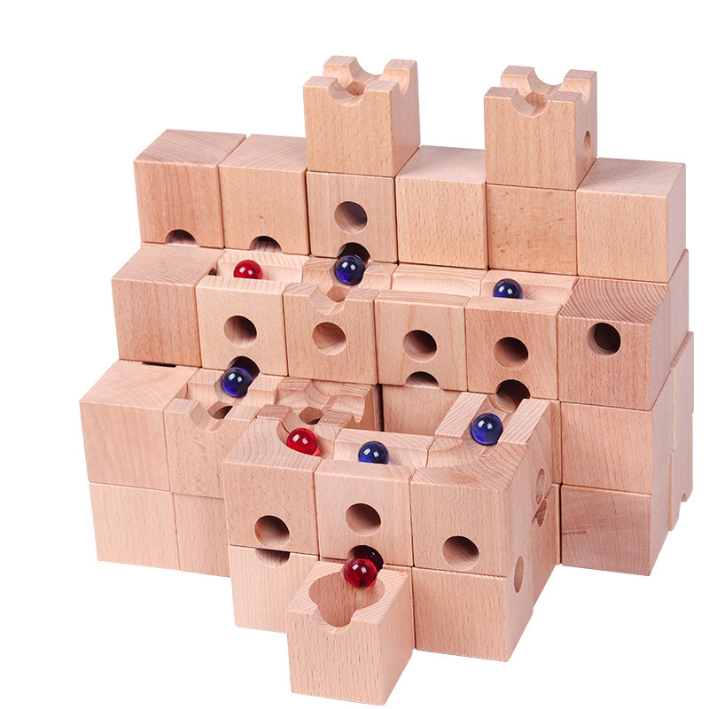 Solid Wood Marble Run Building - огляд і ціна Marble Run Set