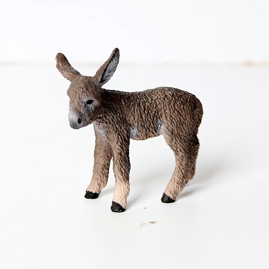 Donkey Model Toy Animals Figur - огляд і ціна Kids Toys Xmas