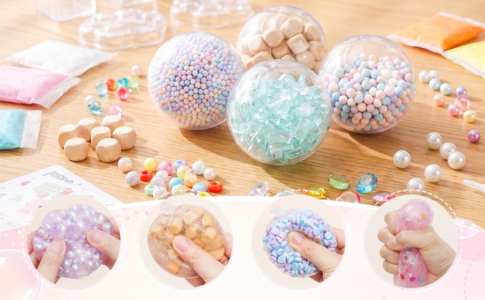 6cm Ball Skins DIY Stress Ball - огляд і ціна Slime Making Kit