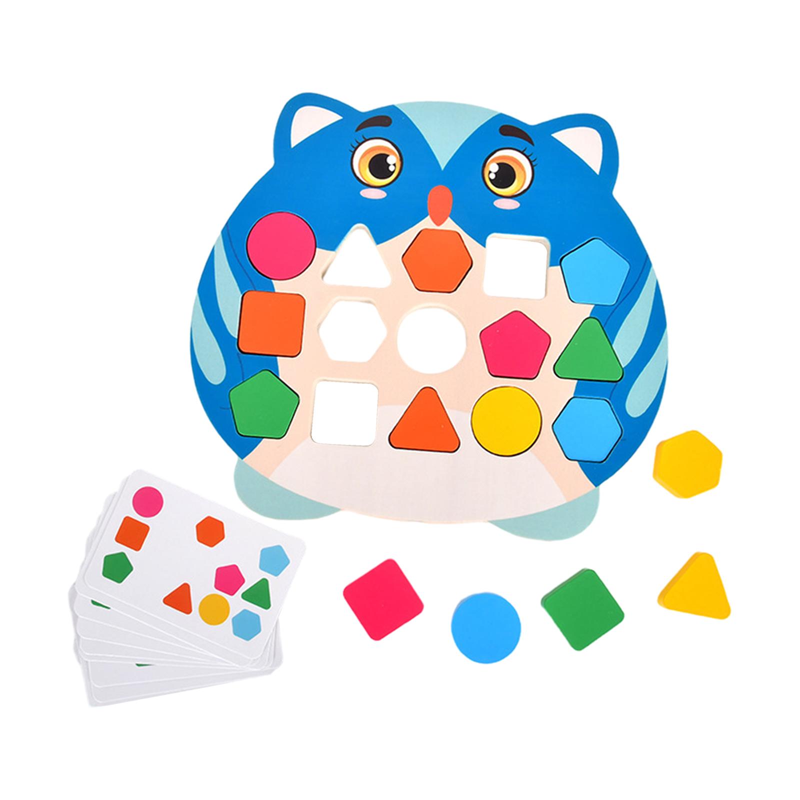 Shape Matching Game Activity T - огляд і ціна Kids Toys Under £5