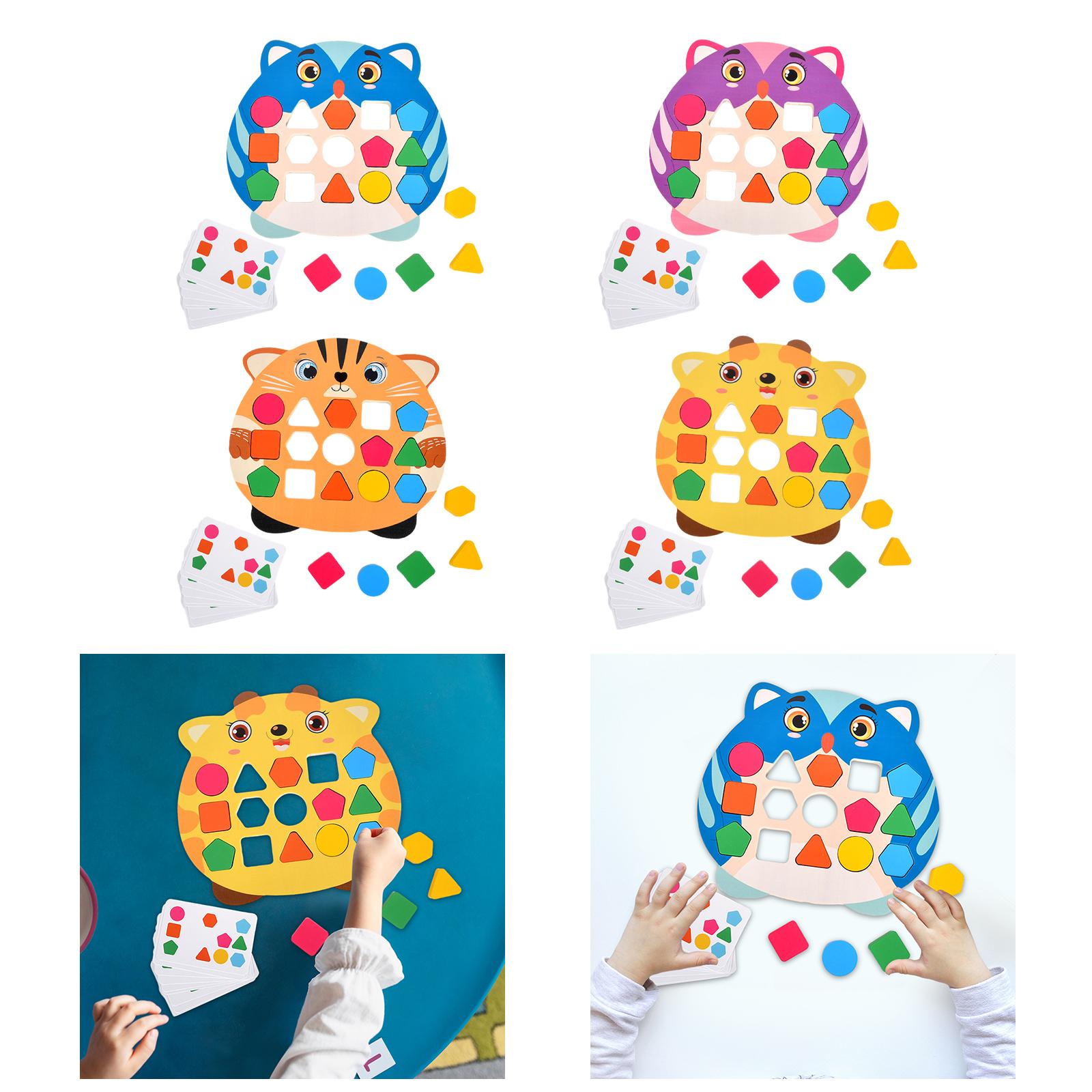 Shape Matching Game Activity T - огляд і ціна Kids Toys Under £5