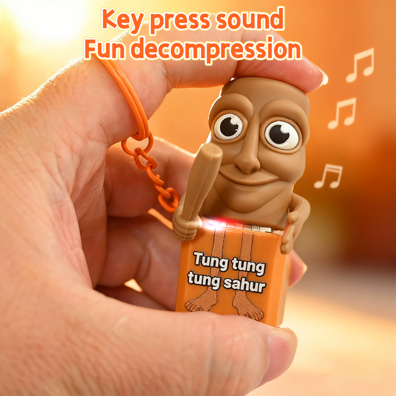 Tung tung tung Sahur Keychain  - огляд і ціна Kids Quiet Toys