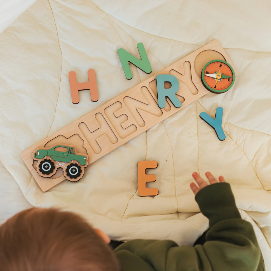 Personalized Name Puzzle With  - огляд і ціна Kids Toys Xmas
