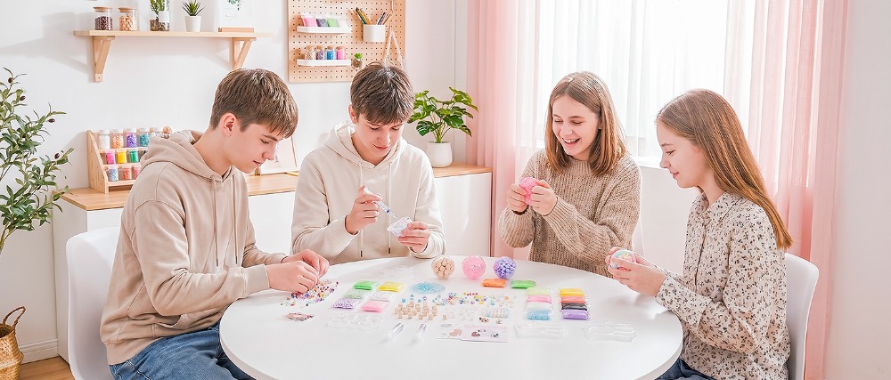 6cm Ball Skins DIY Stress Ball - огляд і ціна Slime Making Kit