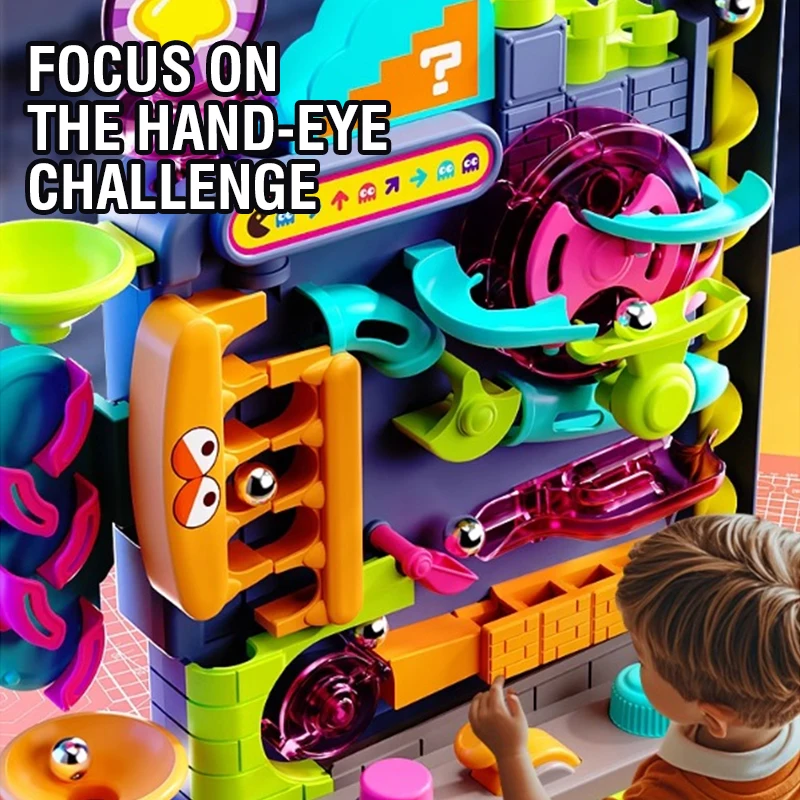 Marble Run Ball Track Building - огляд і ціна Marble Run Set