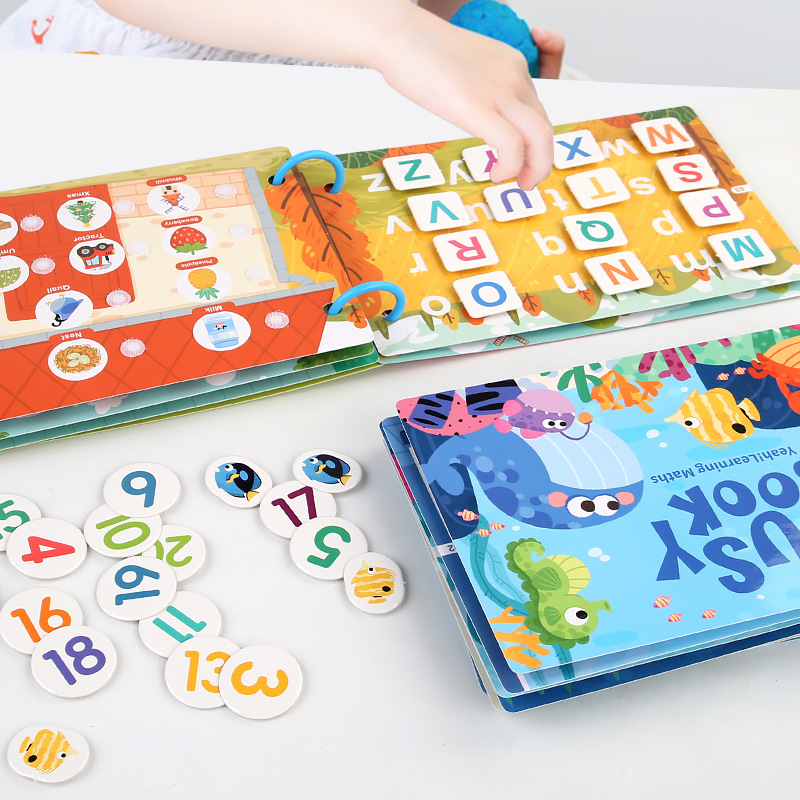 Montessori Baby Busy Book My F - огляд і ціна Kids Quiet Toys