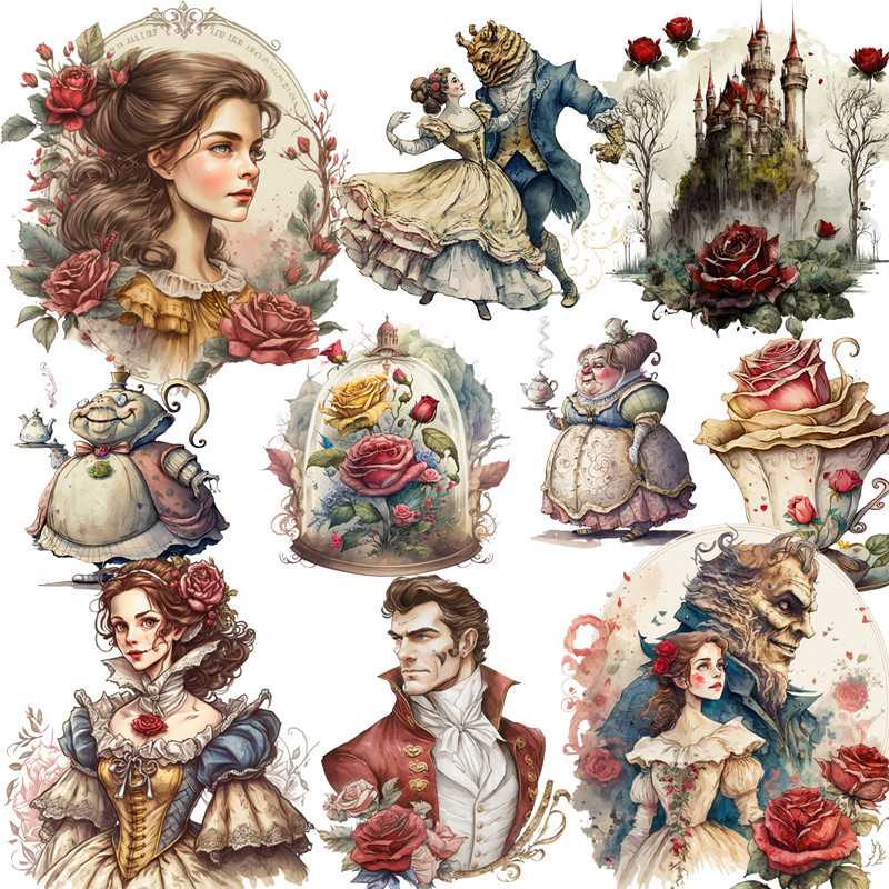 Fairy tale girl store Stickers - огляд і ціна Kids Toys Store