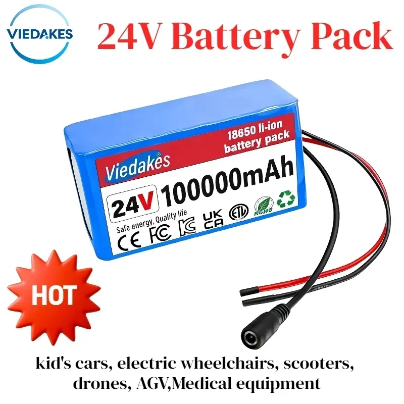 21700 24V Battery 100Ah 7S3P F - огляд і ціна Kids Toys Scooter