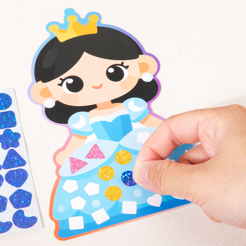 2-in-1 DIY Mosaic Sticker & Co - огляд і ціна Dinosaur Figurine Set