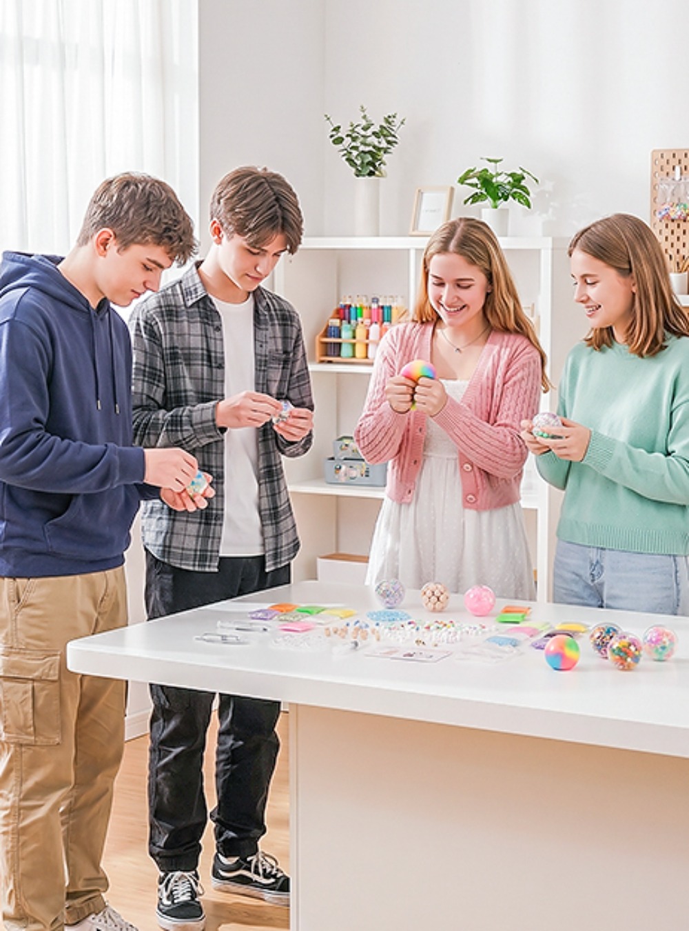 6cm Ball Skins DIY Stress Ball - огляд і ціна Slime Making Kit